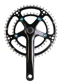 DIXAR LA CRANK クランクセット 155mm ブラック Amazon | Dixna（ディズナ） ラ・クランク 155mm 47×31T 10/11S